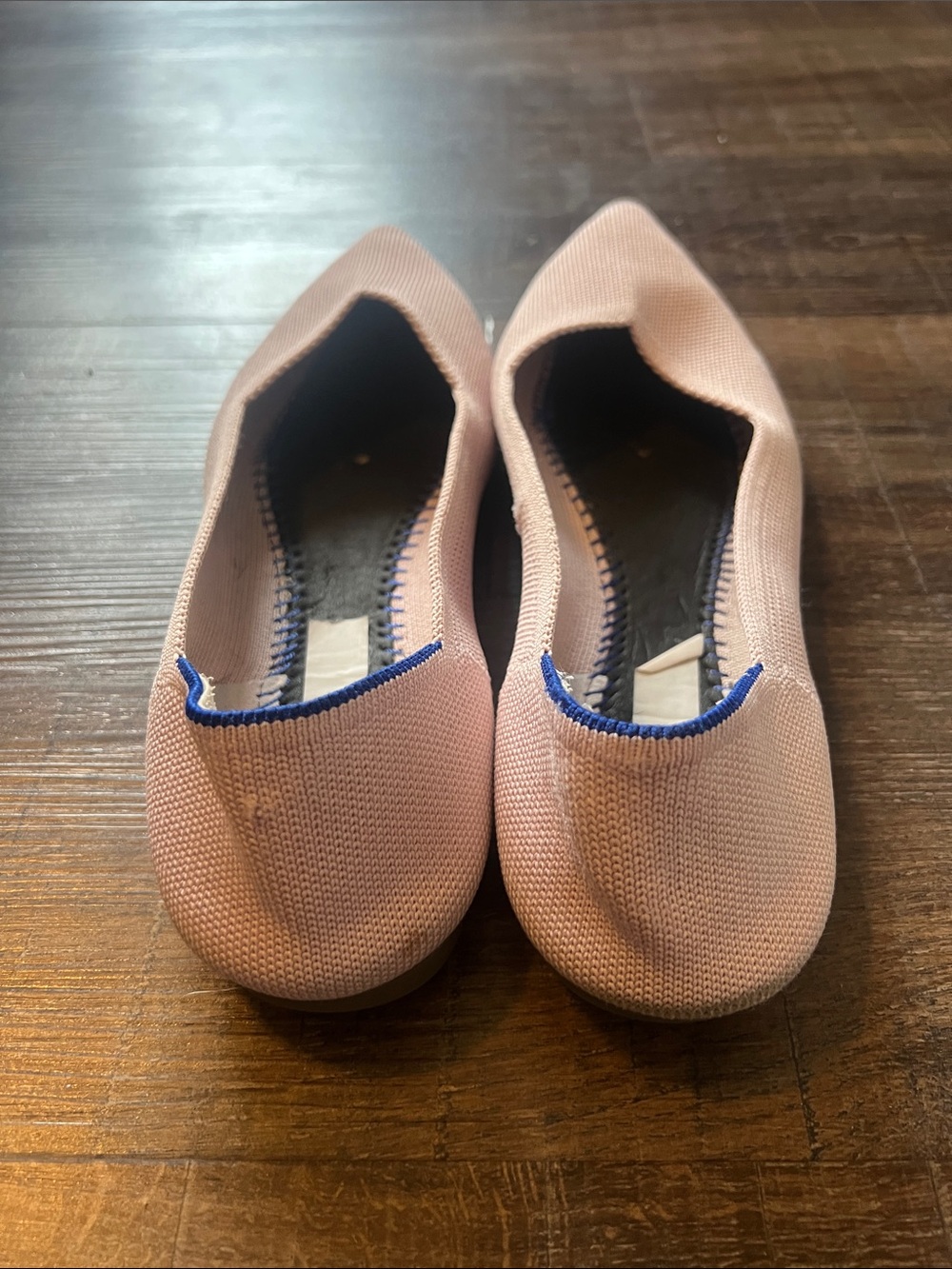 Rothy's Pink Pointed Toe Flats - Picture 7 of 8